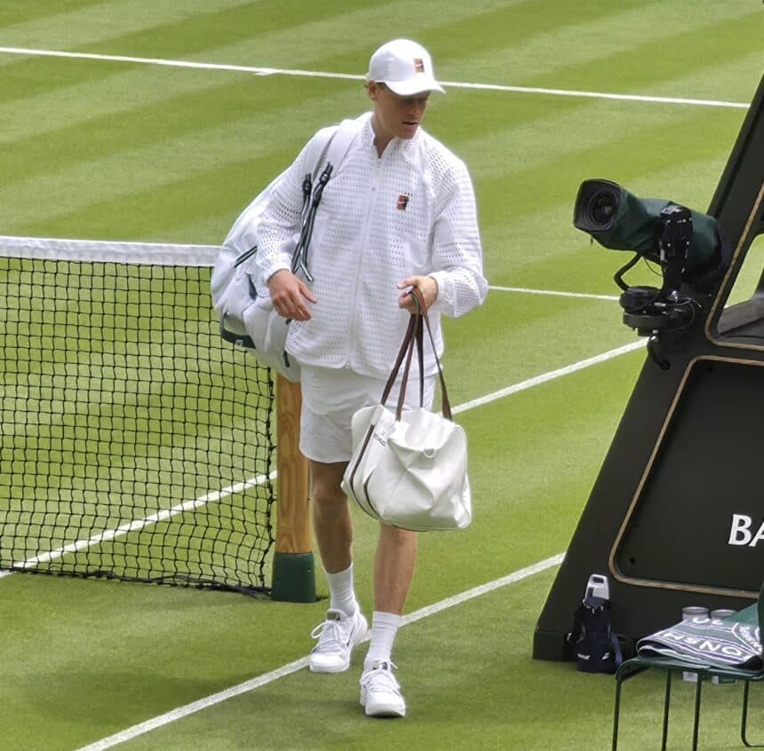 Jannik Sinner - Wimbledon 2026 (foto Ubitennis)