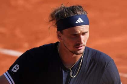Alexander Zverev - Roland Garros 2026 (foto X @rolandgarros)