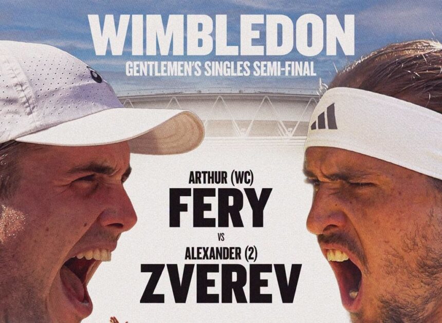 Arthur Fery, Alexander Zverev (immagine Facebook della LTA)
