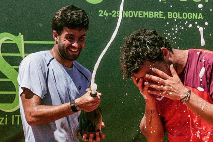 Facundo Diaz Acosta e Marco Cecchinato (@X ATPChallengerTour)
