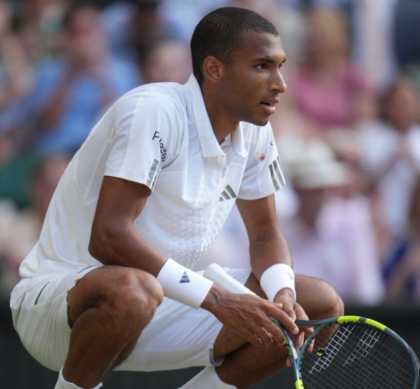 Felix Auger-Aliassime - Wimbledon 2026 (x @Wimbledon)
