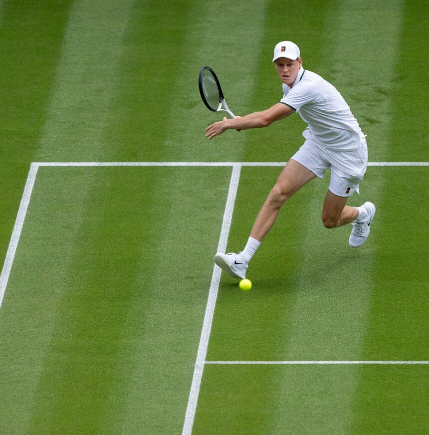 Jannik Sinner - Wimbledon 2026 (x @Wimbledon)