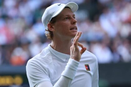 Jannik Sinner – Wimbledon 2025 (foto via Twitter @Wimbledon)