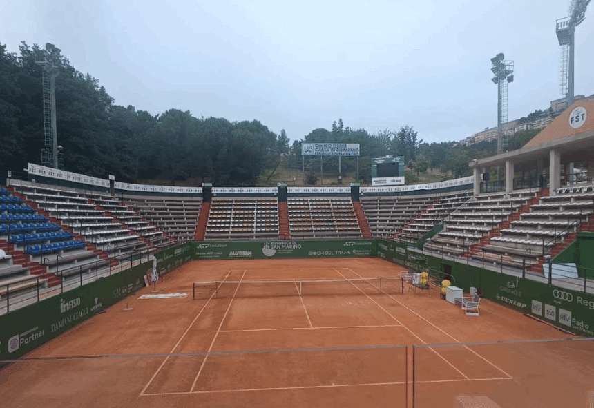 San Marino, il campo centrale del Challenger