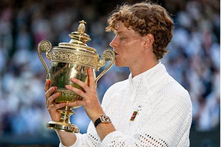 Jannik Sinner - Wimbledon 2026 (x @Wimbledon)