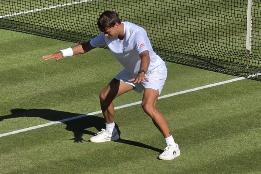 Flavio Cobolli - Wimbledon 2026 (foto Ubitennis)