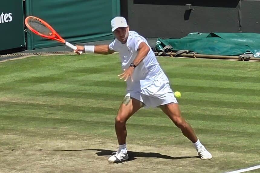 Flavio Cobolli - Wimbledon 2026 (foto Ubitennis)
