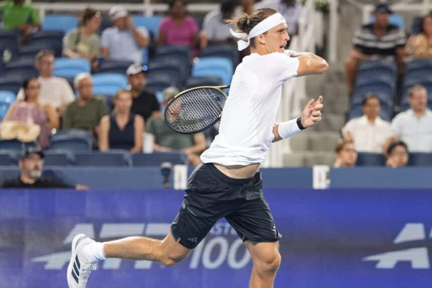 Alexander Zverev - Cincinnati 2026 (foto X Cincinnati Open)
