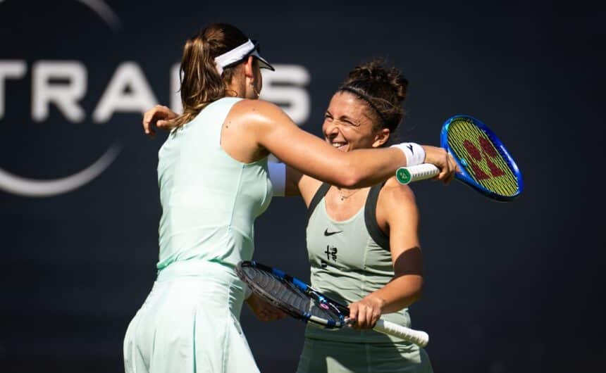 Sara Errani e Nicole Melichar-Martinez - WTA Berlino 2026 (@X WTA)