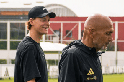 Jannik Sinner e Luciano Spalletti (instagram @juventus)