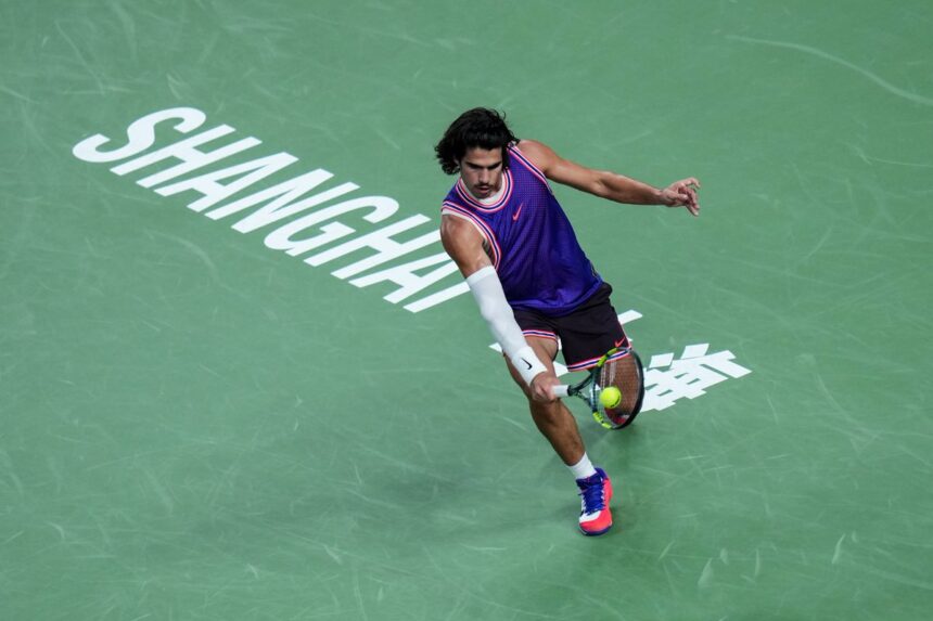 Carlos Alcaraz - - ATP Shanghai 2026 (@ X ATPTourenEspanol)